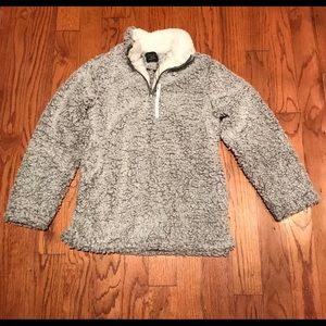 SUPER SOFT Sherpa pullover!